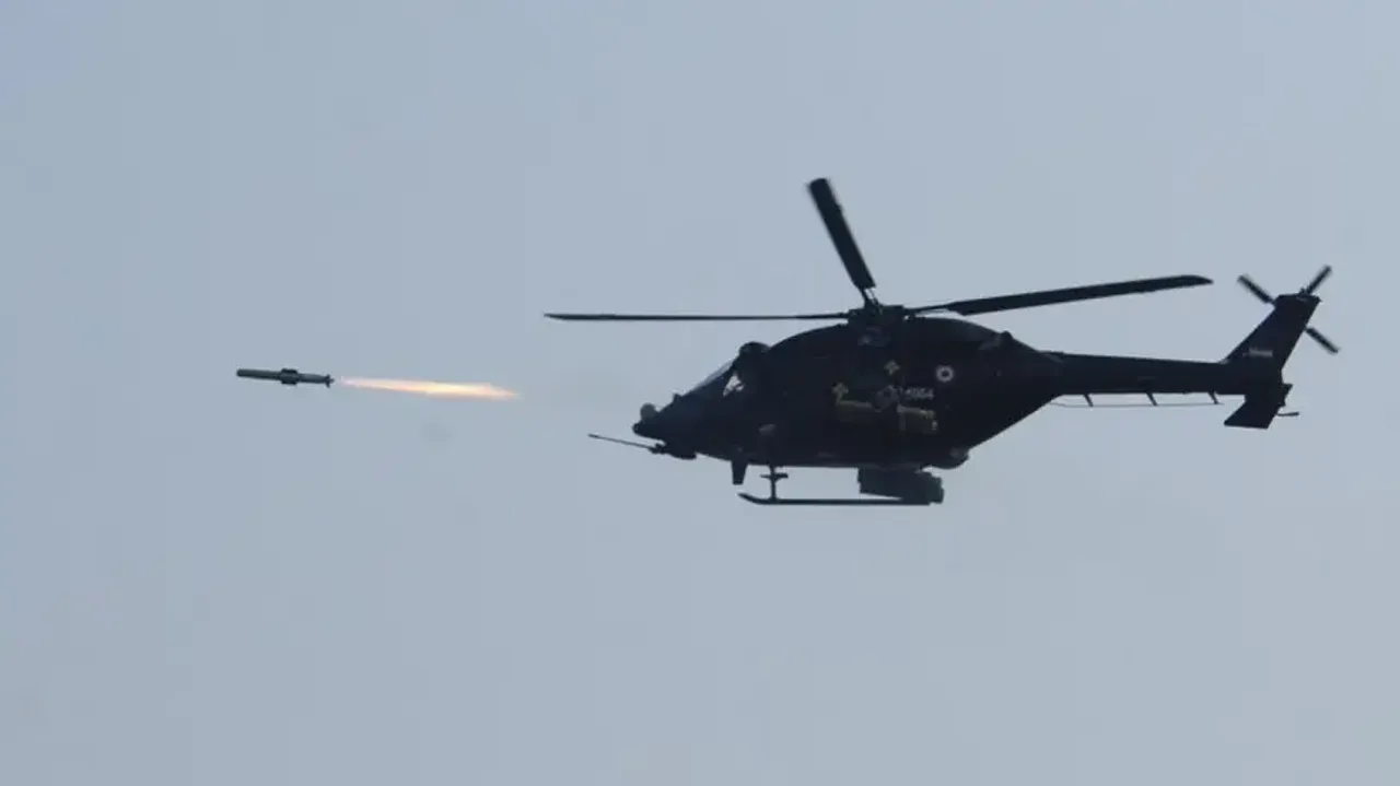 India Successfully Flight-Tests Anti-Tank Guided Missile Helina