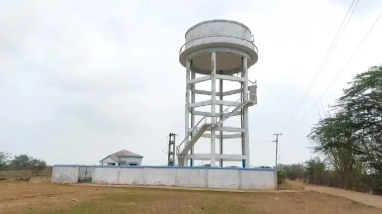Overhead Water Tank Built Under Basudha Scheme