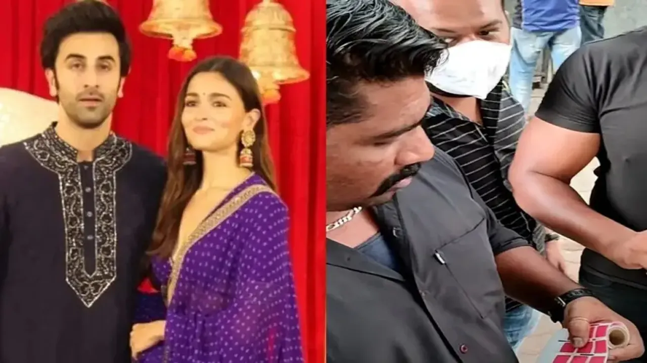 Ranbir-Alia Wedding: Security Staff Seal Cameras Of Attendees With Temporary Stickers