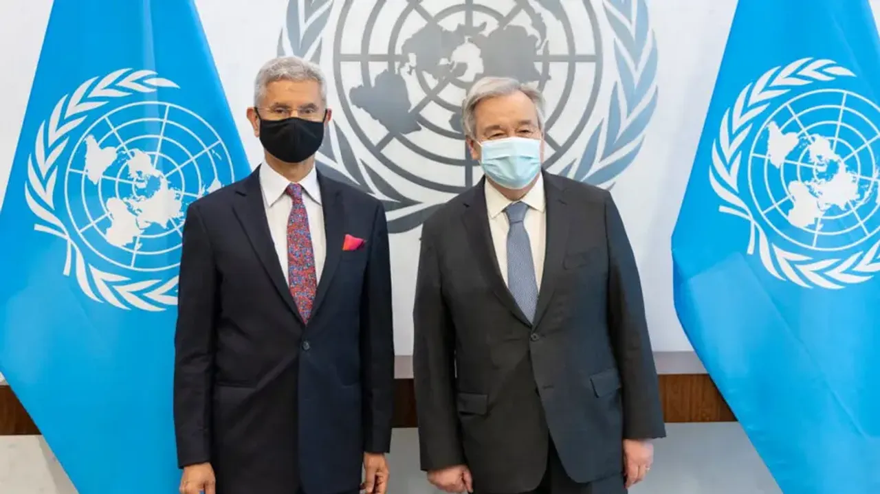 EAM Jaishankar Meets UN Chief Guterres, Discusses Ukraine Situation