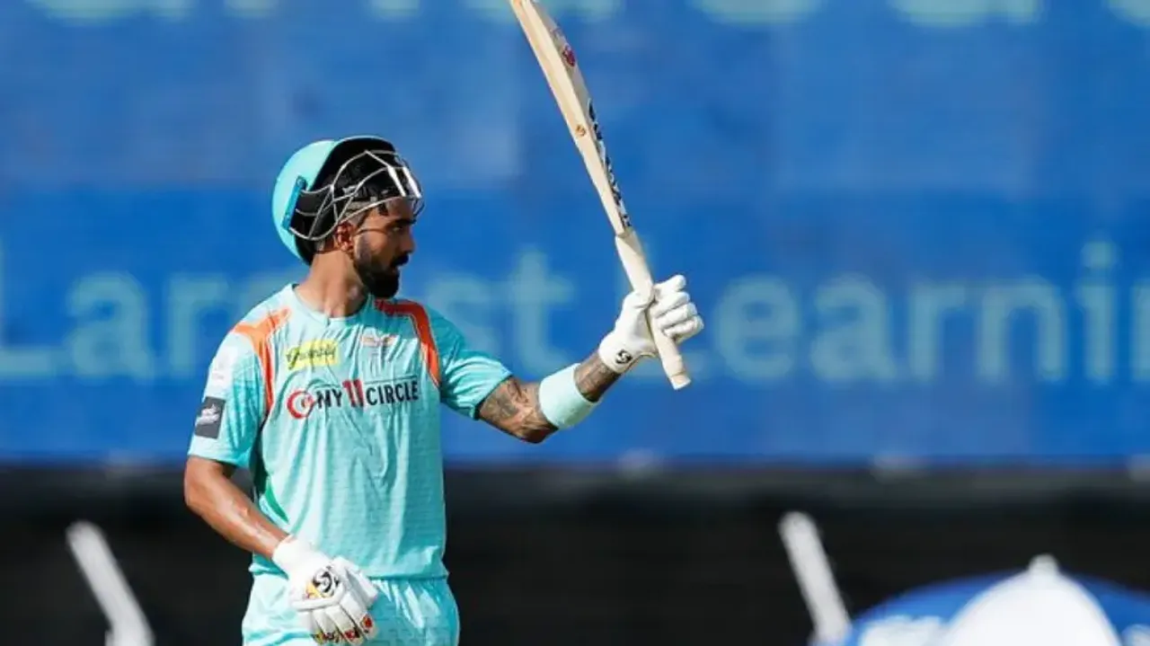 IPL 2022: Rahul smashes century in 100th IPL match as Lucknow post 199/4 against Mumbai