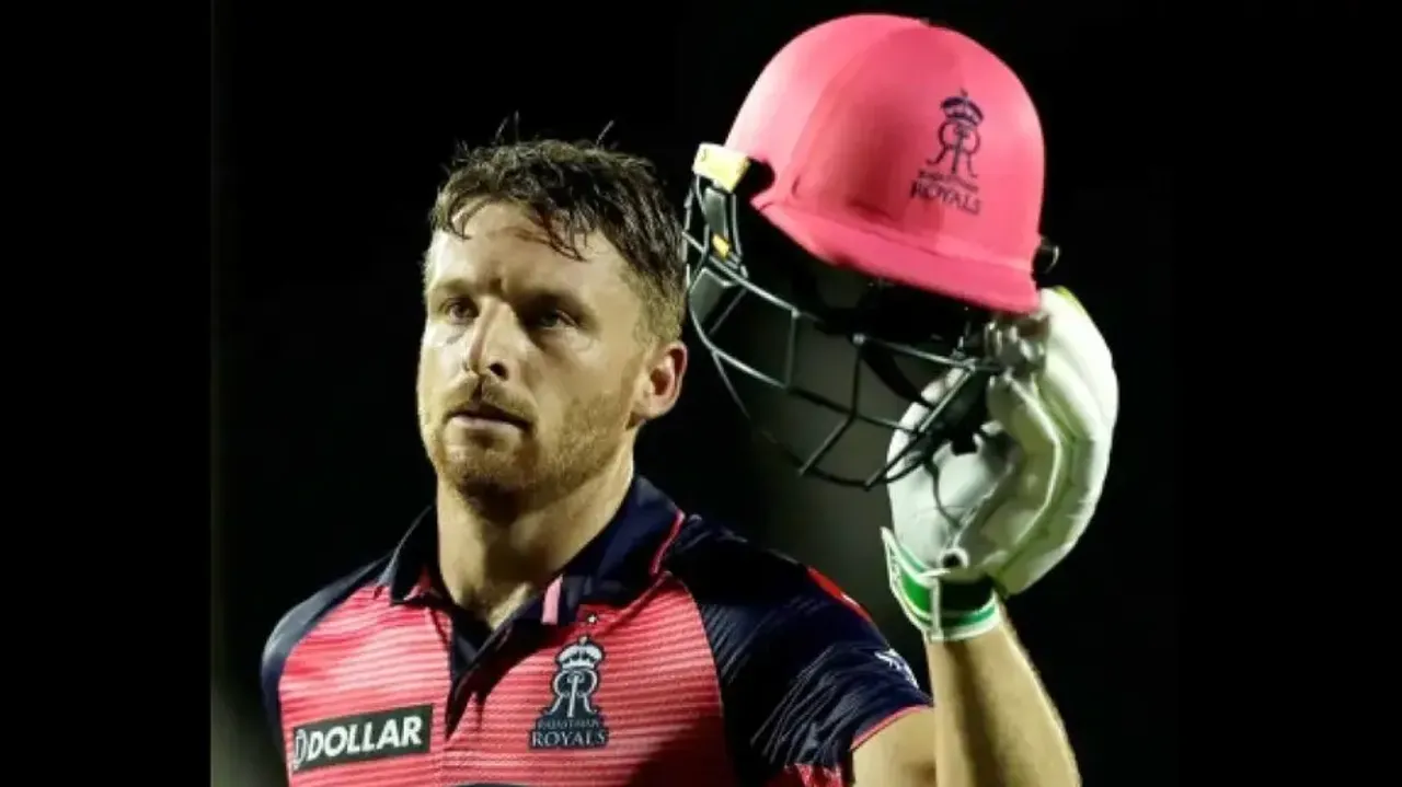 IPL 2022: Buttler's ton, Samson and Hetmyer cameos take Royals to 217/5 against KKR