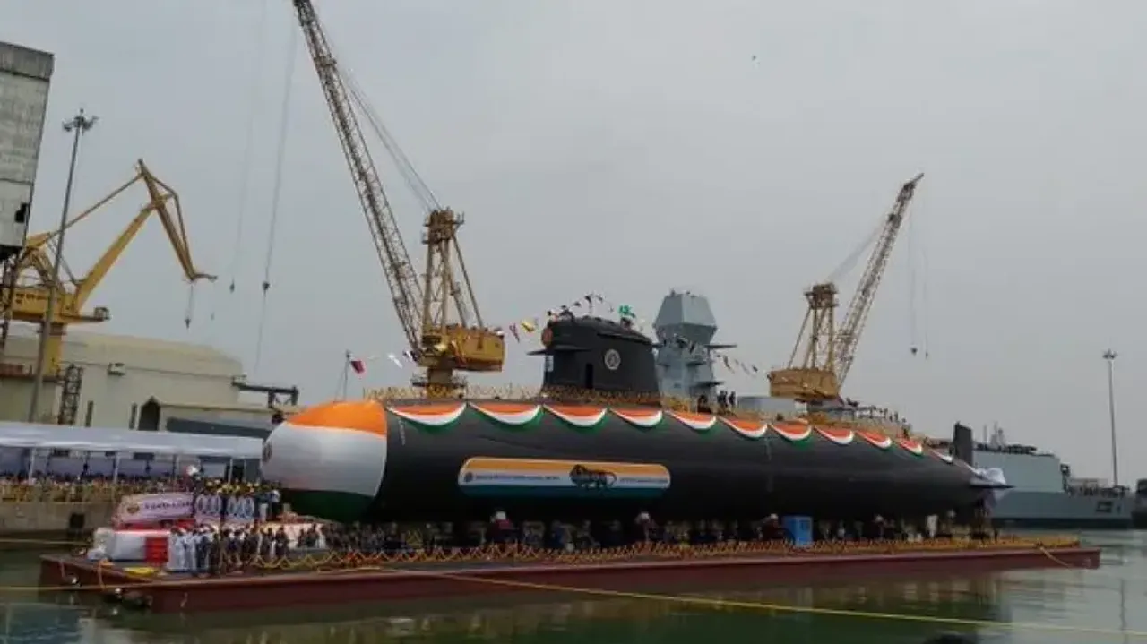 6th Scorpene submarine 'Vagsheer' launched in Mumbai