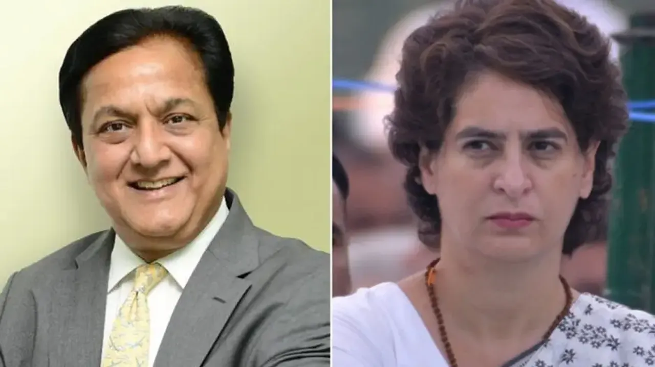 Rana Kapoor, Priyanka Gandhi