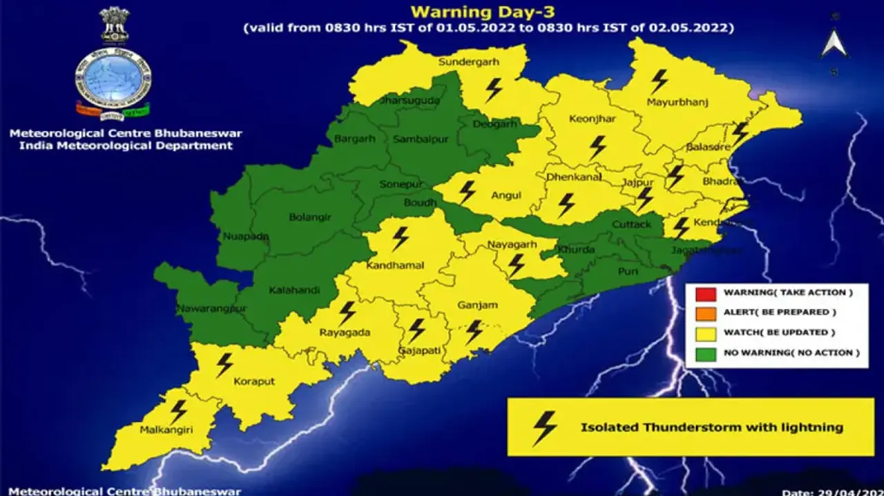 Thunderstorm Lightning Alert