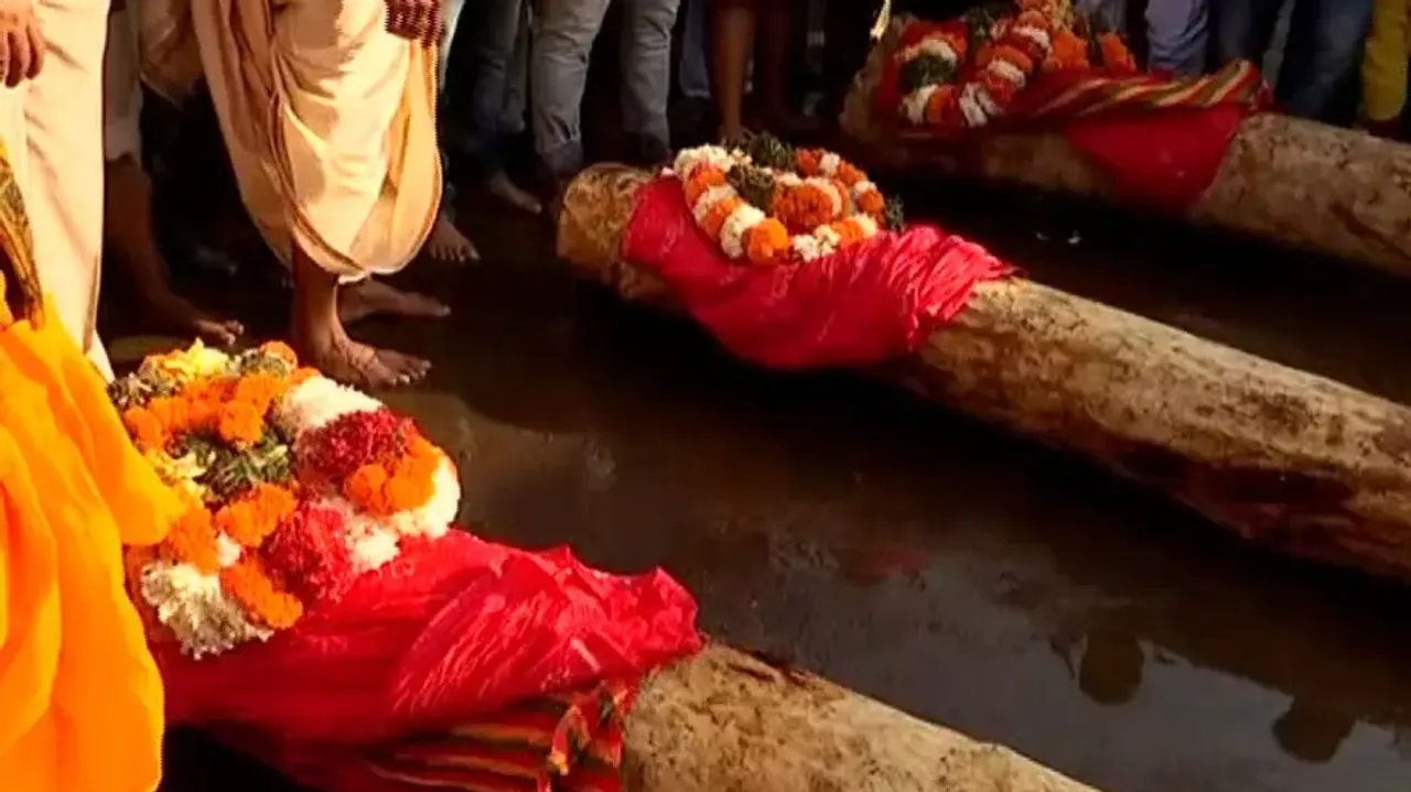 Agyan Mala For Chariot Making In Puri