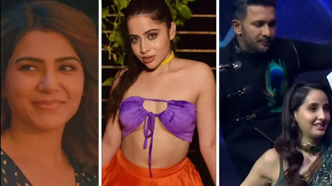 Samantha Ruth Prabhu, Urfi Javed, Terence Lewis, Nora Fatehi
