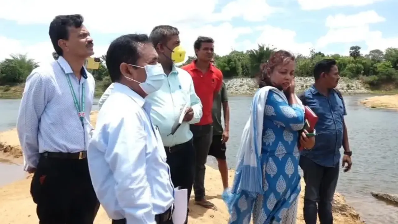 NGT Team Inspects Illegal Sand Mining