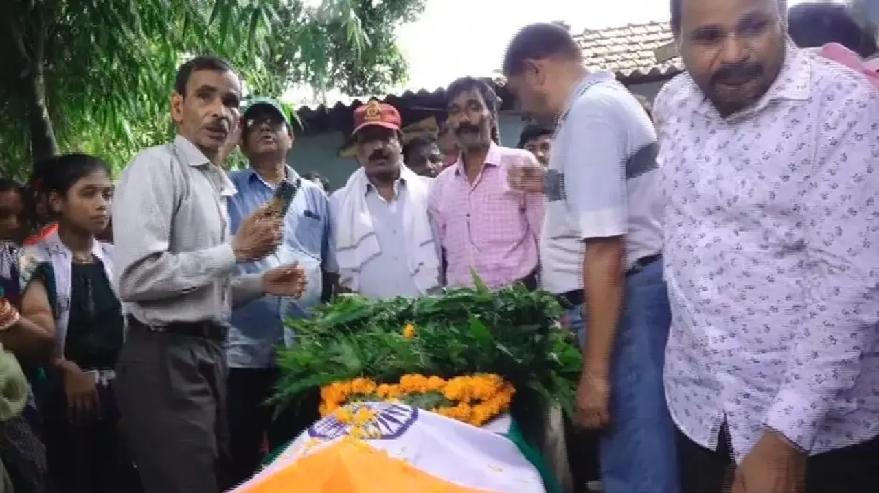 Body of dead Indian Army jawan
