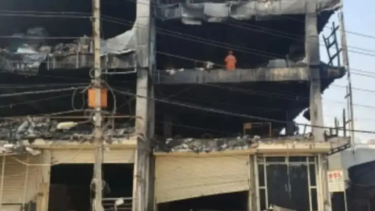Mundka fire: Building owner arrested