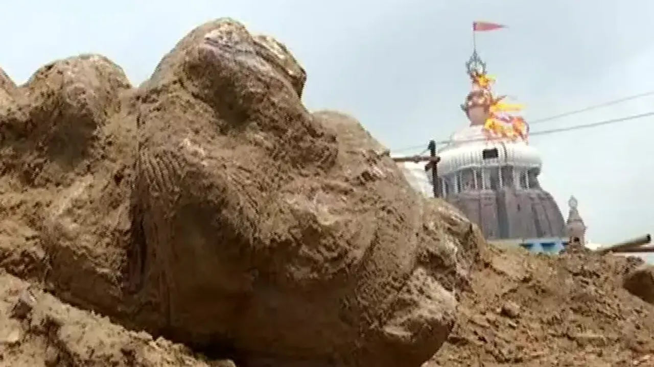 No GPRS survey, ancient stone sculpture found damaged in heritage dig work in Puri