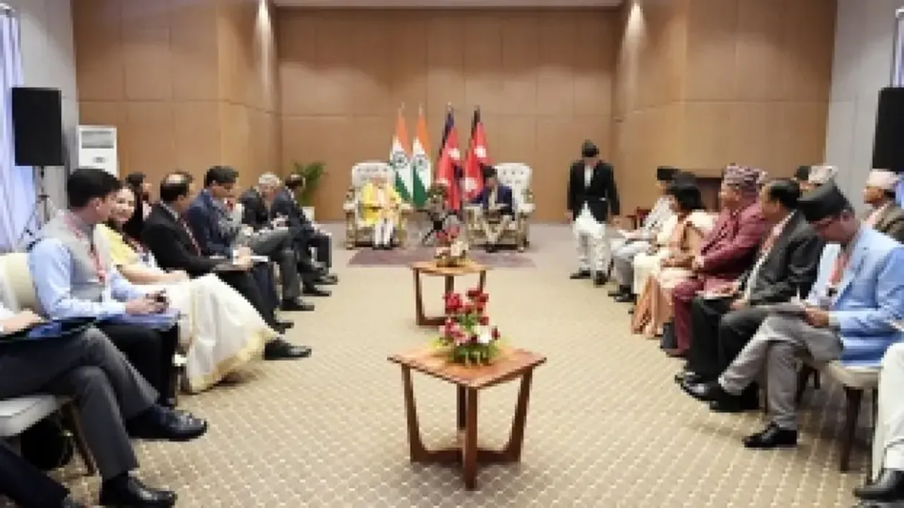 Nepal, India sign 6 MoUs during PM Modi's Lumbini visit