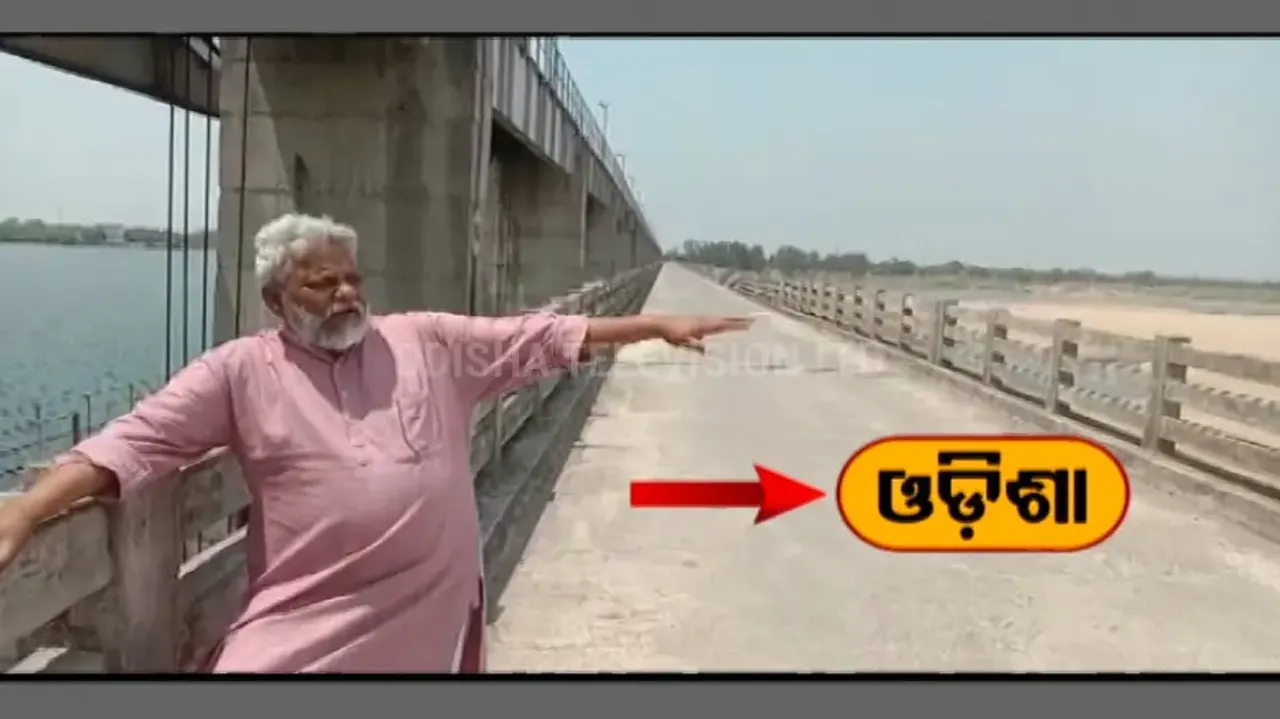 Mahanadi on Chhattisgarh side of Kalma a 'sea', on Odisha side a 'desert'