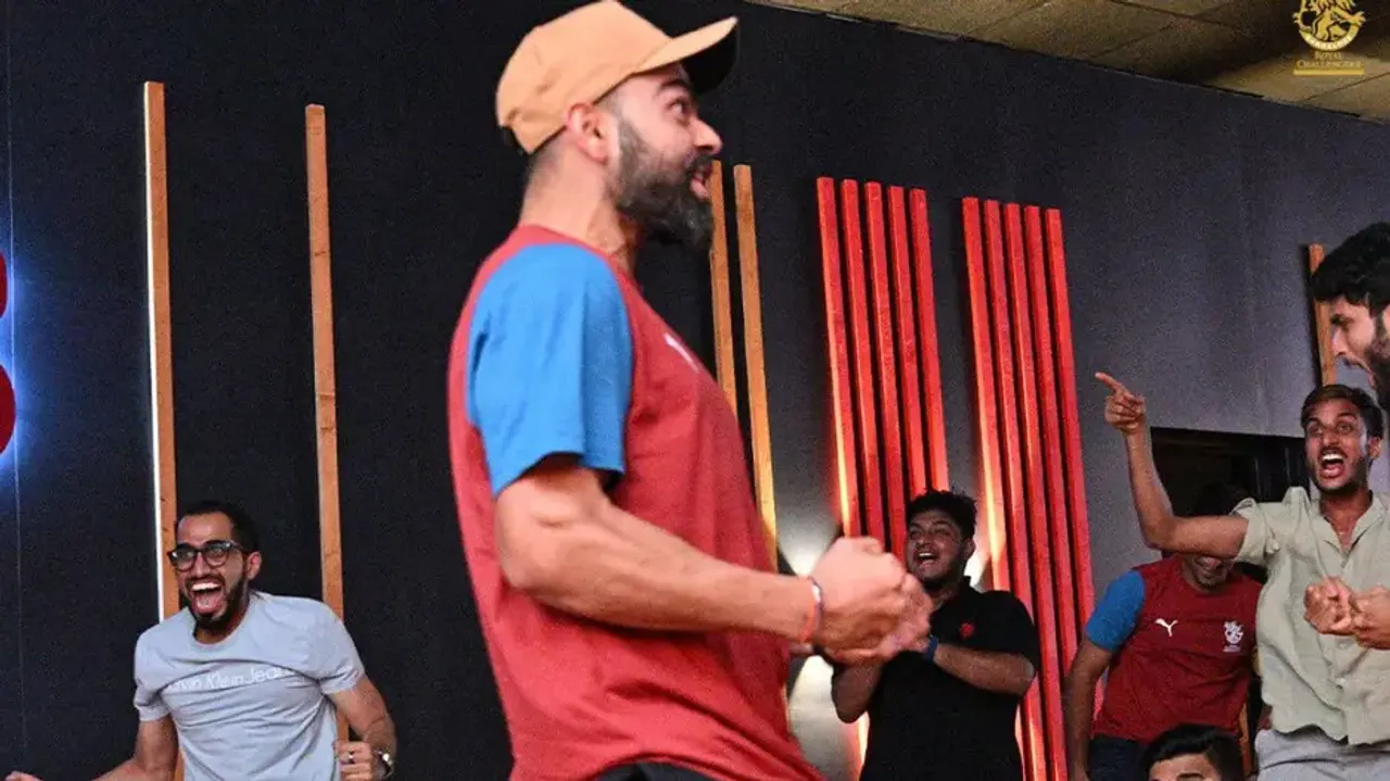 IPL 2022: RCB players celebrate after MI beat DC