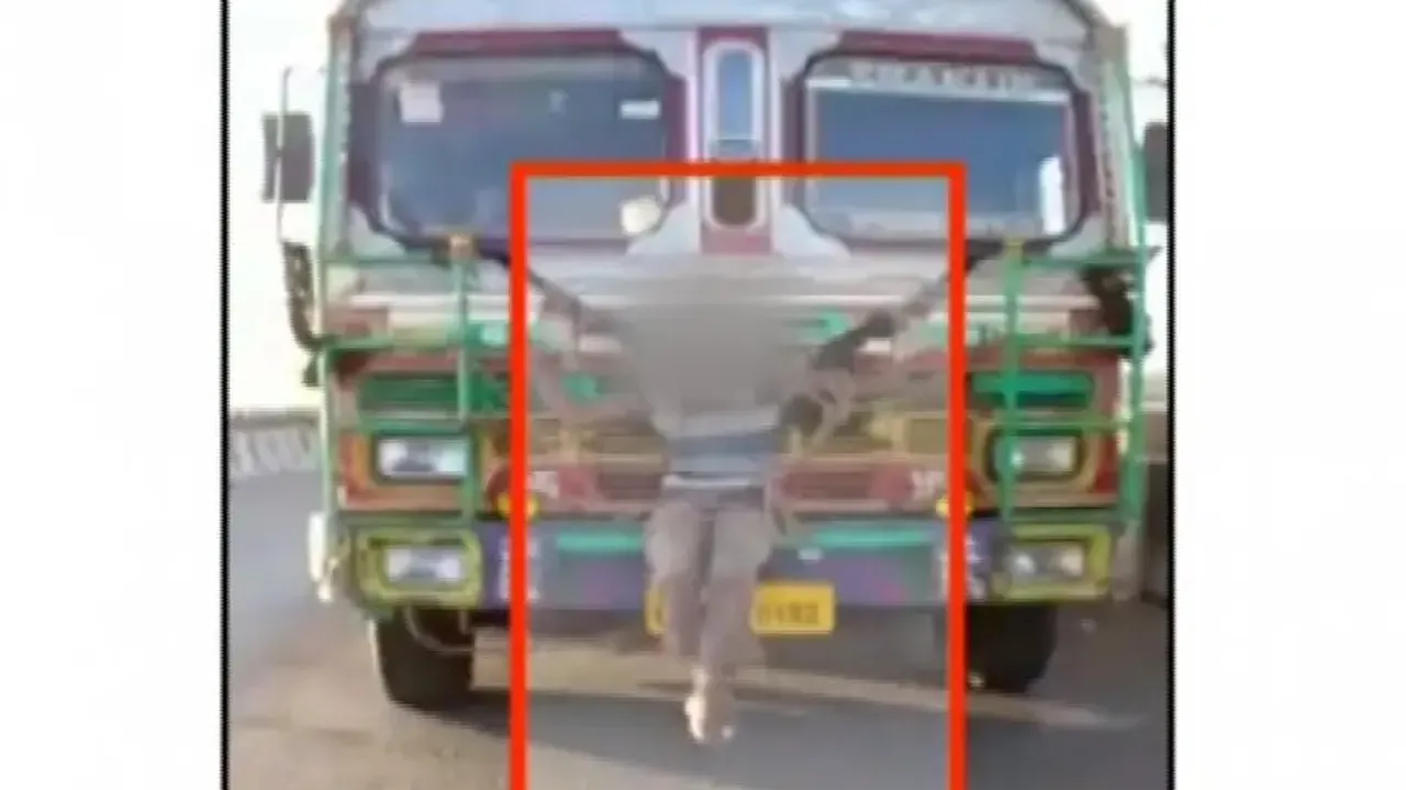 Man tied to truck, garlanded with shoes for mobile theft in Odisha, video goes viral