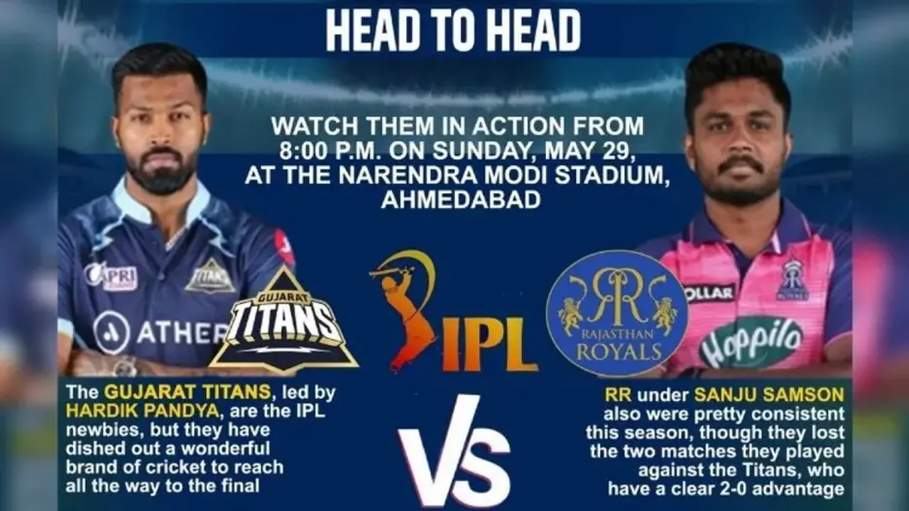 GT Vs RR, IPL
