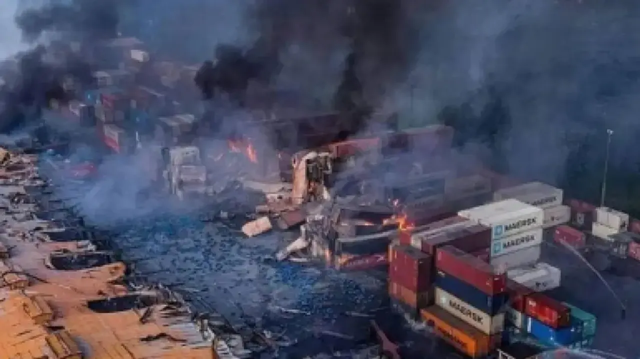 45 killed after blaze, blast devastate B'desh container depot