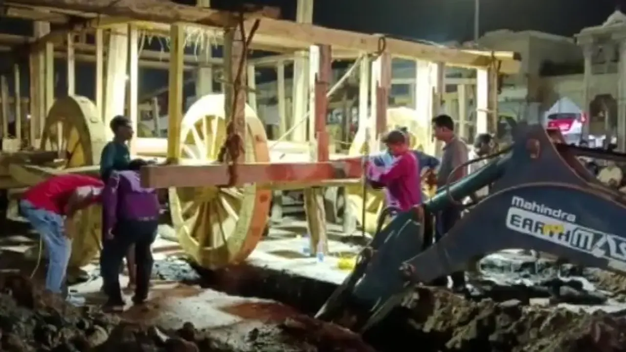 Rath Yatra 2022: Defective axle of Nandighosh chariot replaced 