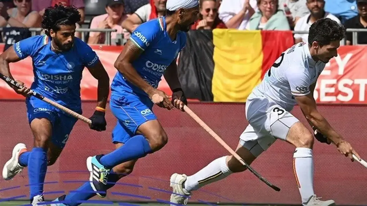 Olympic Champions Belgium beat India 3-2 in a closely-fought battle