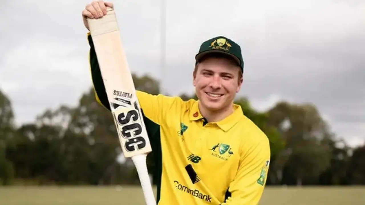 Australian blind cricketer Steffan Nero