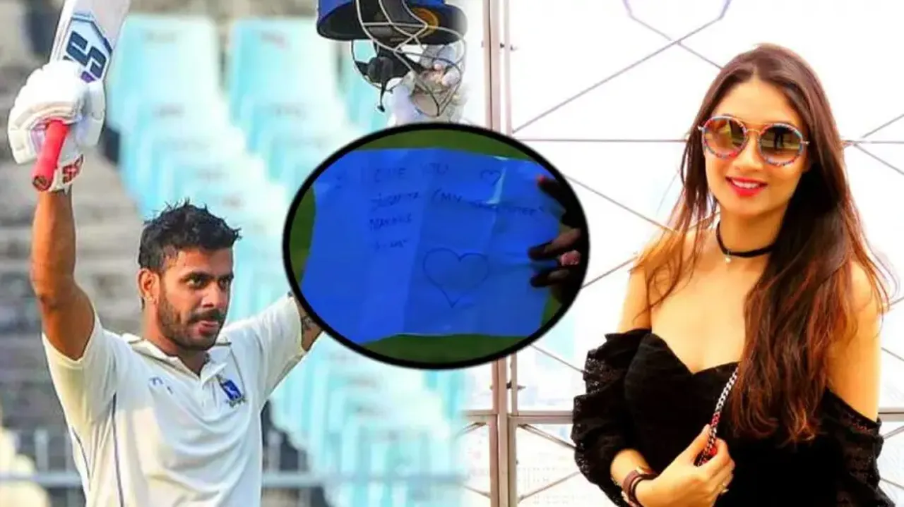 Manoj Tiwary’s love letter celebration for wife Sushmita after ton in Ranji semi goes viral