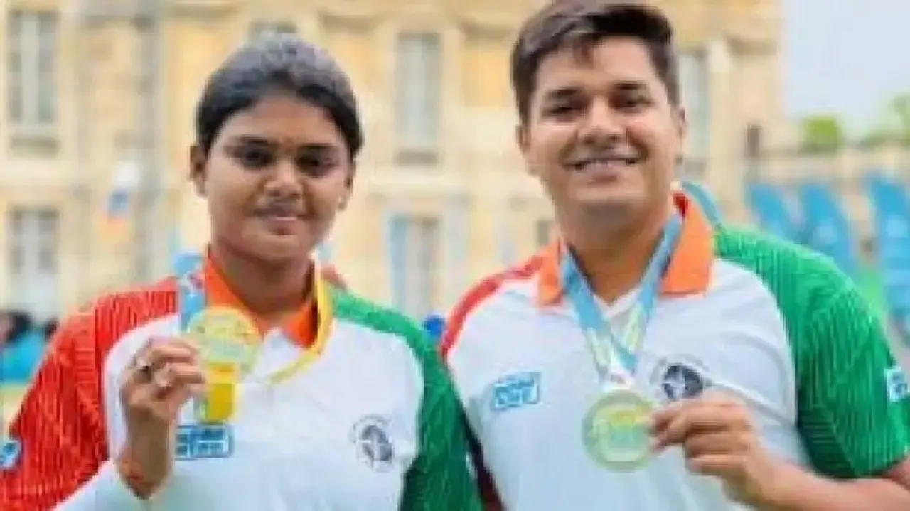 Archery World Cup: Abhishek, Jyothi bag compound mixed team gold for India in Paris