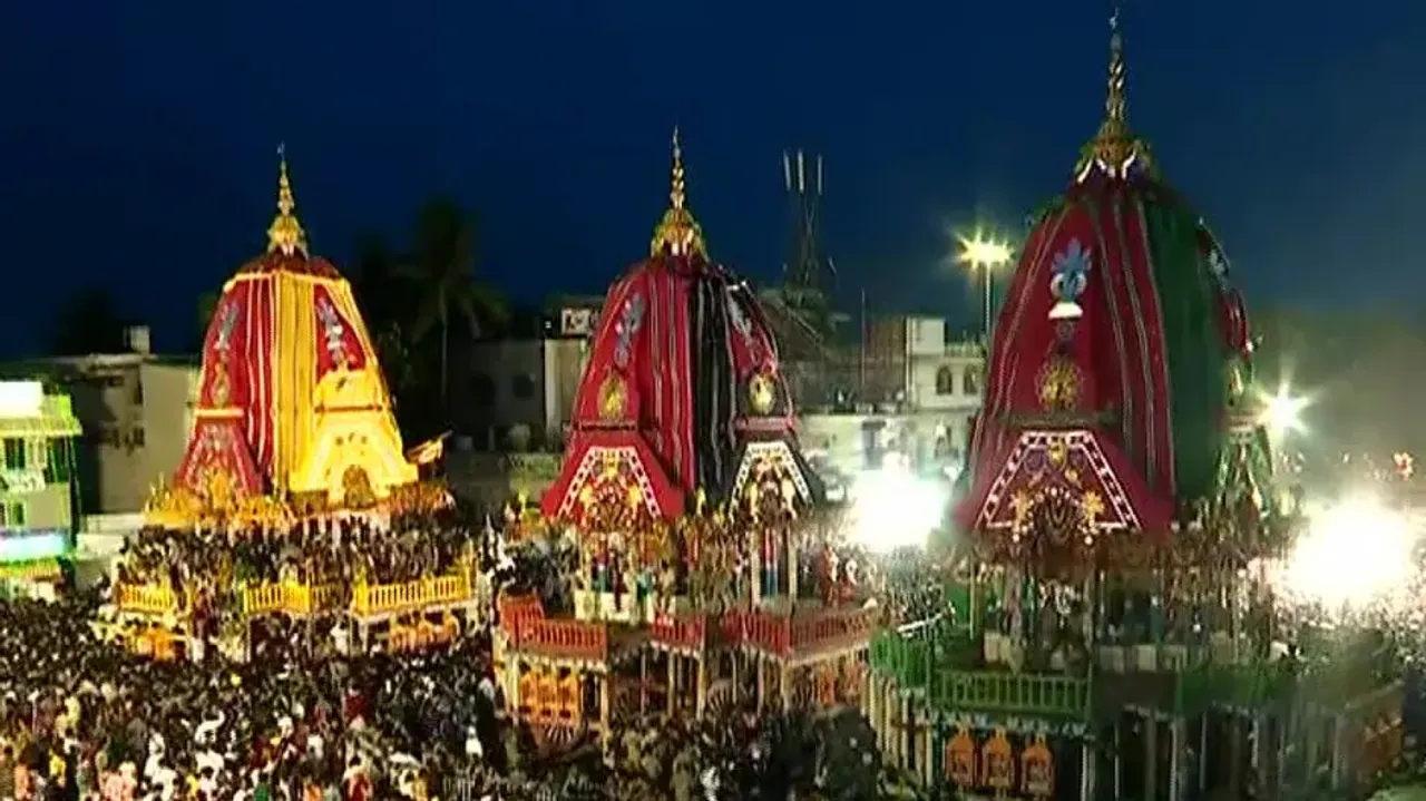 Rath Yatra: Trinity's chariots reach Gundicha temple