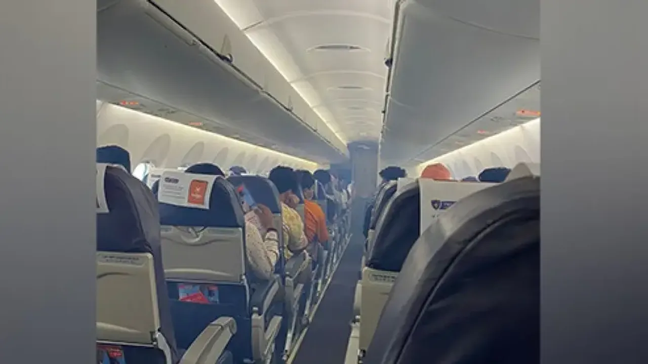 SpiceJet's Delhi-Jabalpur flight returns after crew notices smoke in cabin mid-air