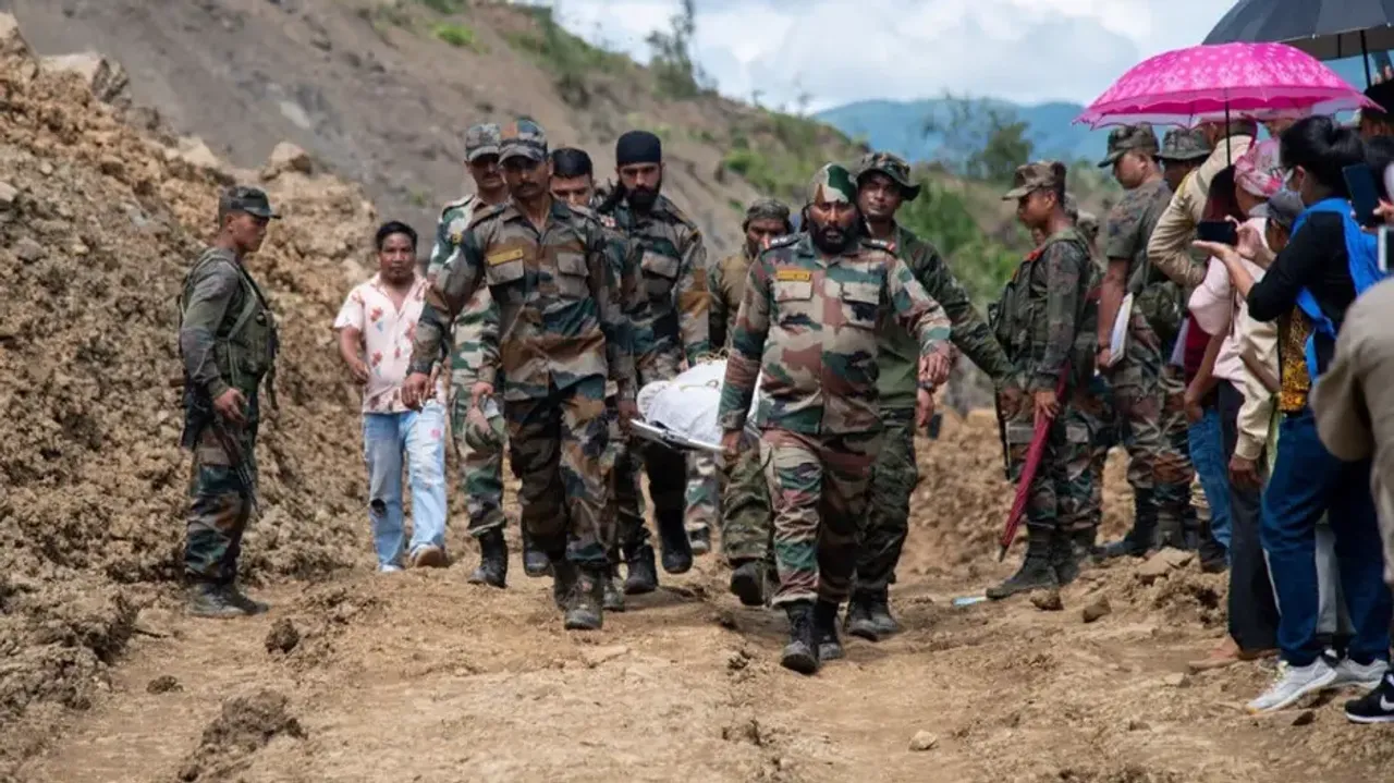 Manipur landslide toll 27 as 8 more bodies found, over 40 missing