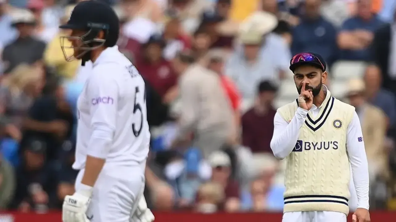 Edgbaston Test: Kohli slammed on social media for his on-field celebrations