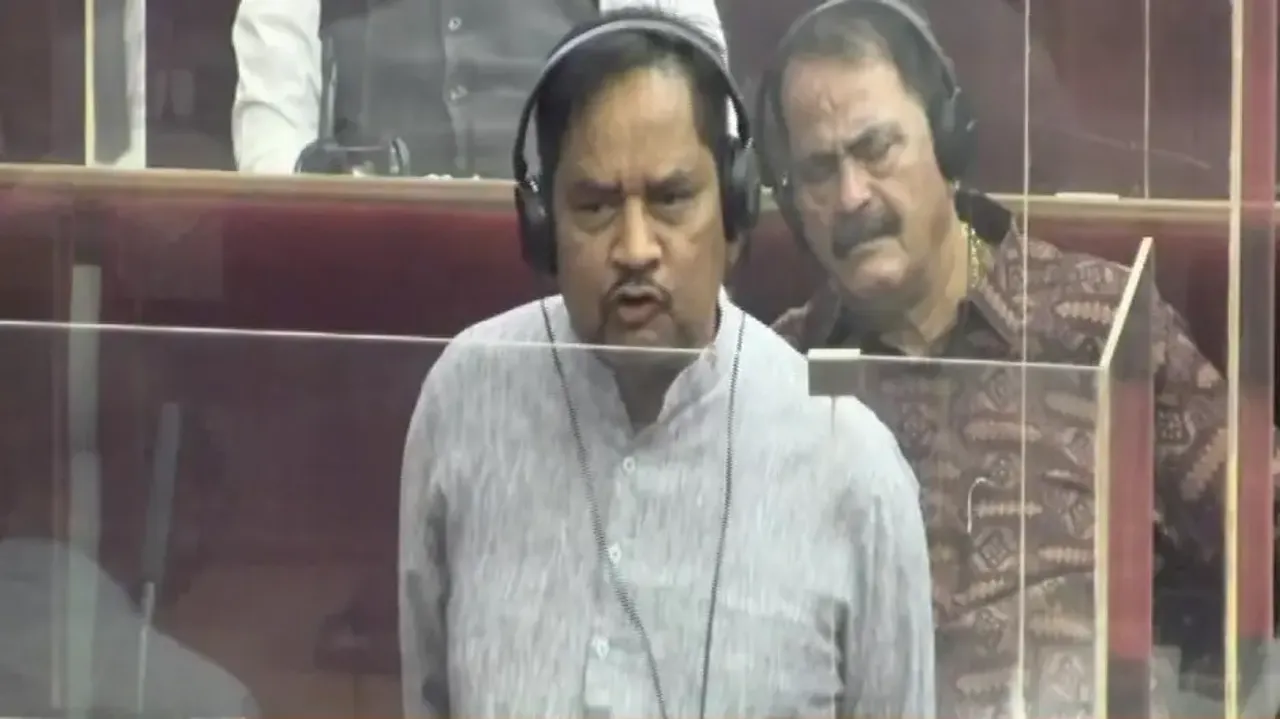 BJP Leader Bishnu Charan Sethi In Odisha Assembly