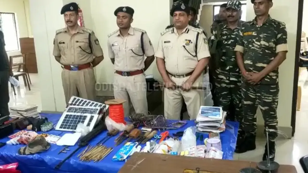 Maoist hideout busted by security forces in Nuapada