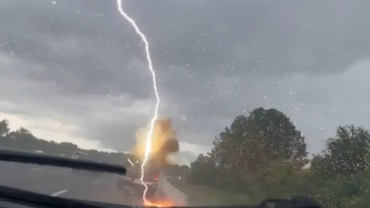 Lighting strike