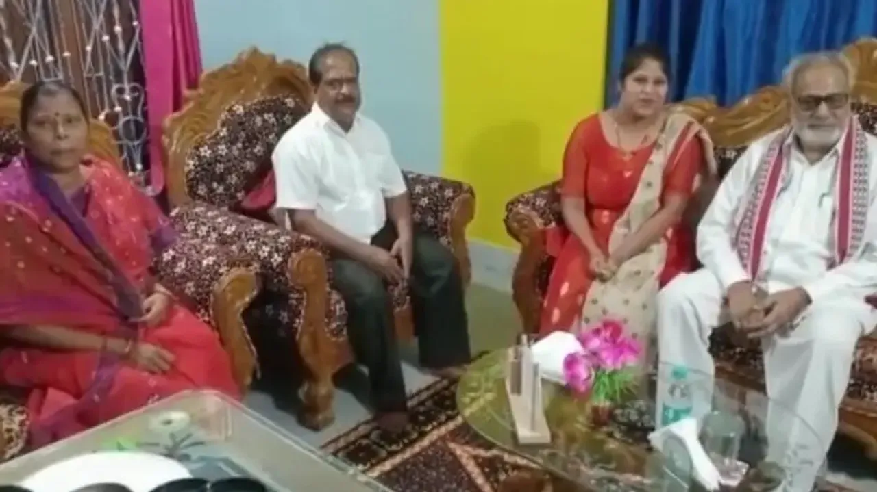 Odisha Governor visits village home of Raj Bhawan employee 
