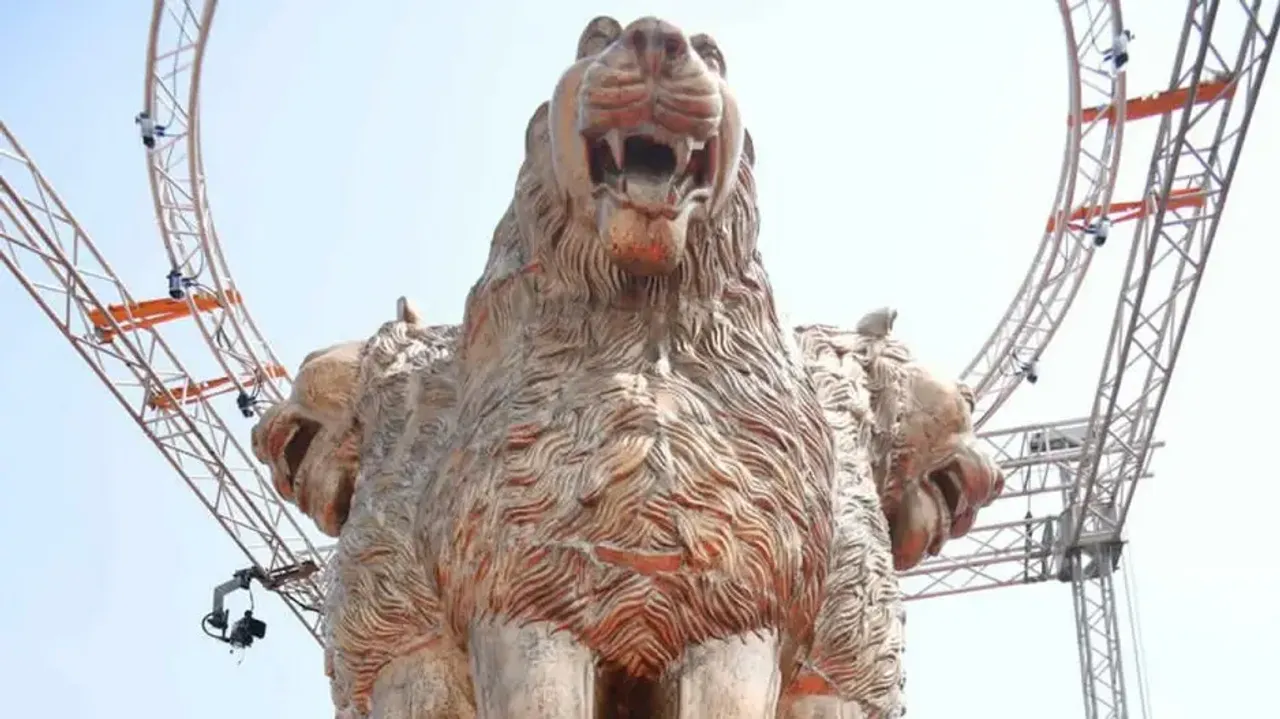 National Emblem At Central Vista