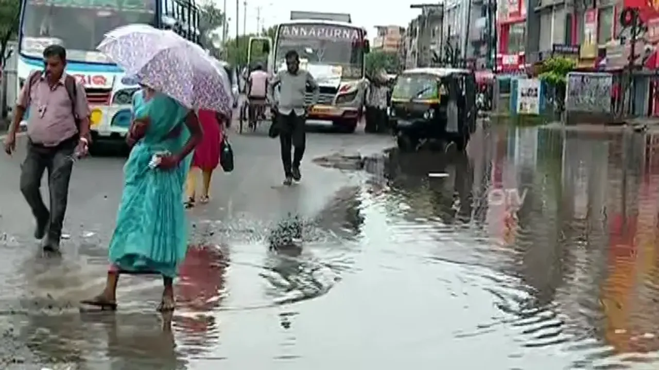 Intense rain spell in Odisha