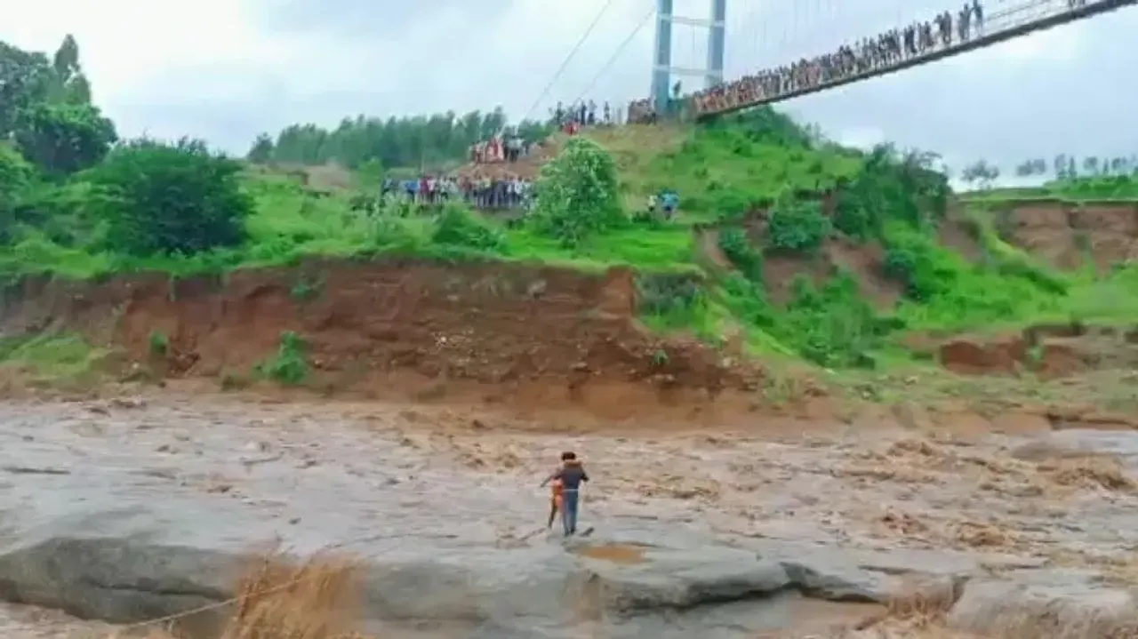 Rescue operation on