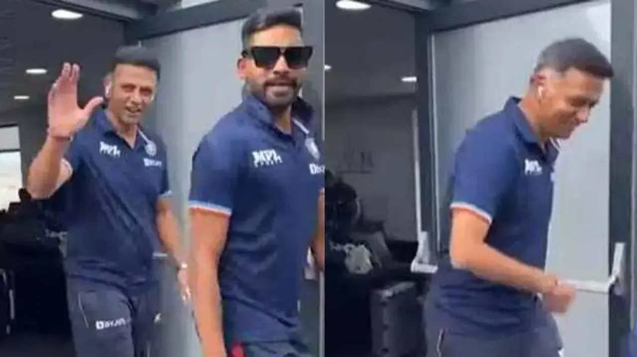 Coach Rahul Dravid steals show in Shikhar Dhawan’s latest Instagram reel