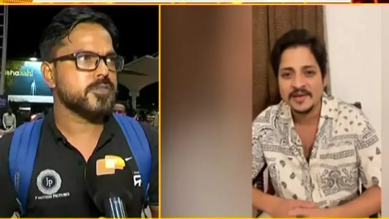 Actor Babushaan and Daman movie team