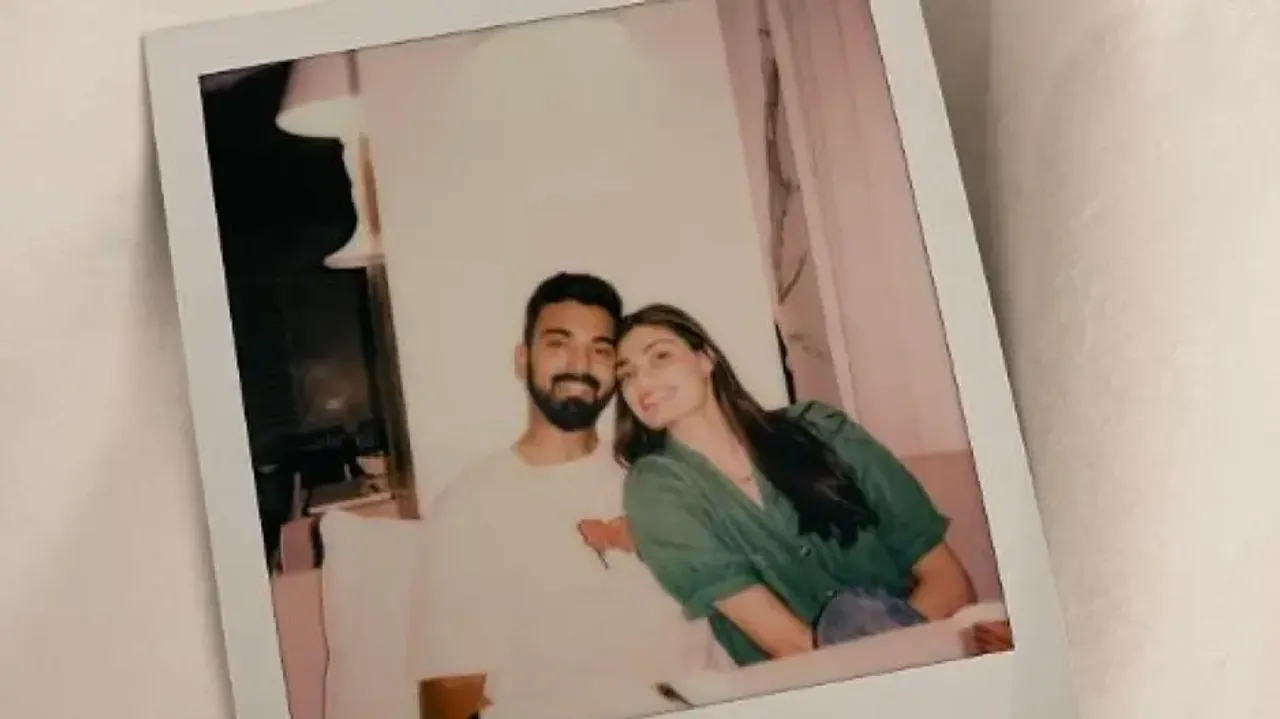 Athiya Shetty with KL Rahul
