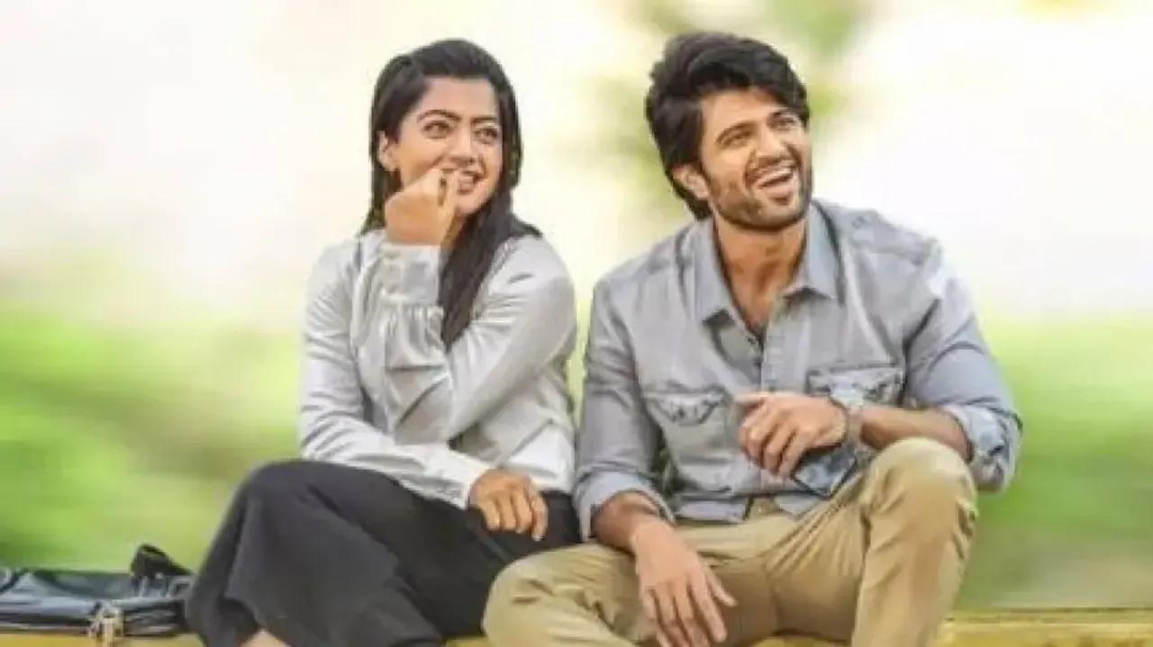 Vijay Deverakonda blushes after admiring Rashmika Mandanna!