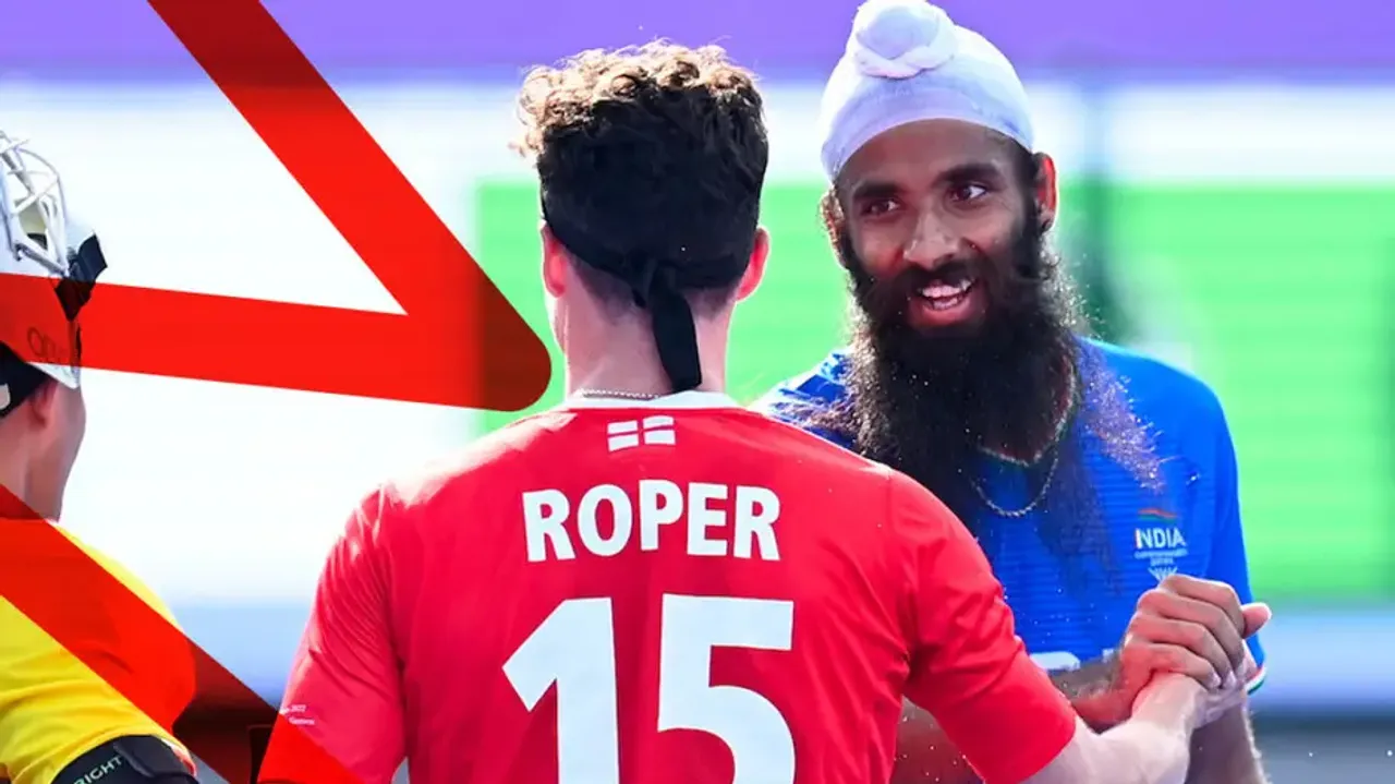 India play out 4-4 draw against England in men's hockey