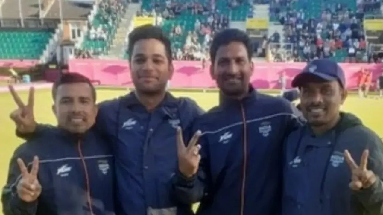 CWG 2022: Indian team wins silver in men's fours lawn bowls