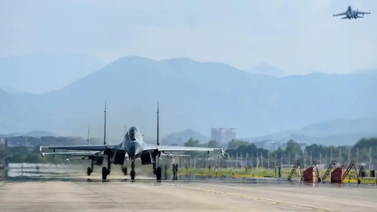 China begins final day of military exercises around Taiwan
