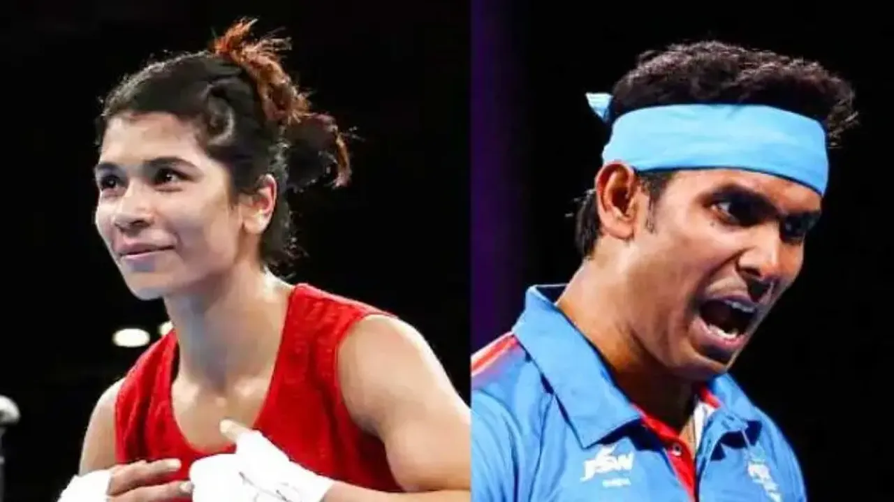 Sharath Kamal, Nikhat Zareen named flag-bearers for CWG closing ceremony