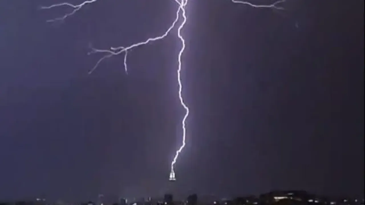 Lightning strike