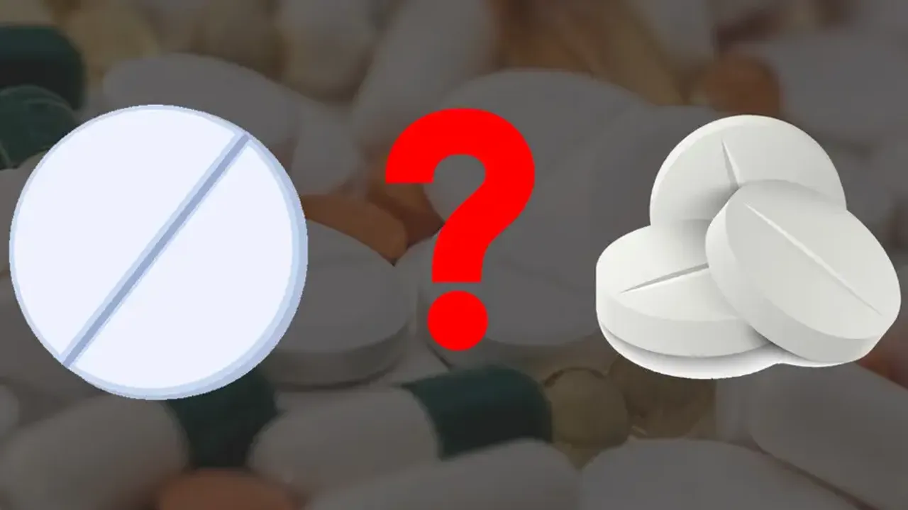 Know why medical tablets have a line on them 