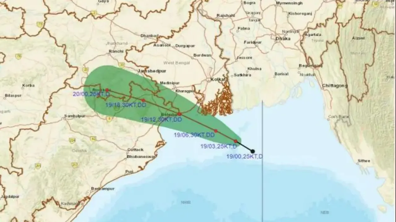 IMD Forecast On Deep Depression