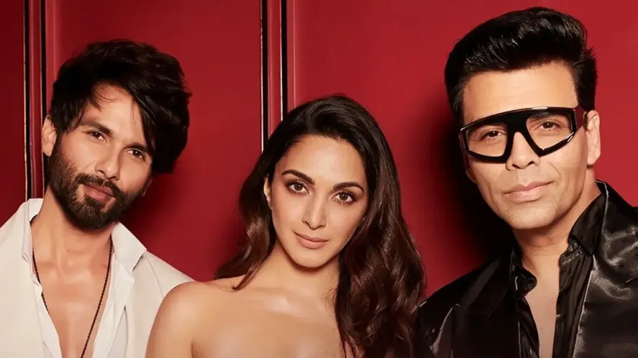 Shahid Kapoor, Kiara Advani, Karan Johar