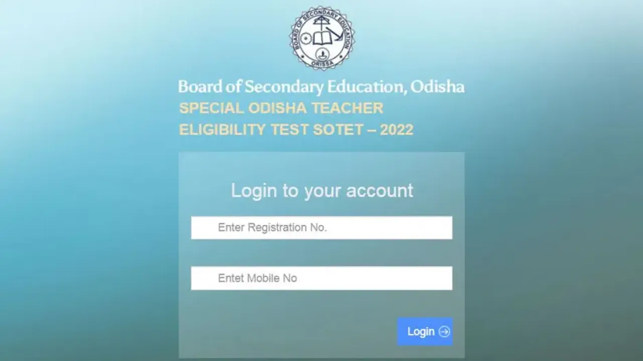Special OTET 2022 Admit Card 